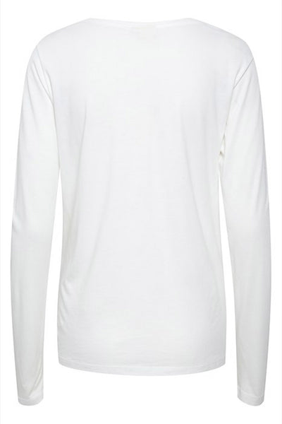 Naia long sleeve T-shirt Snow White - 10605255 Thumbnail