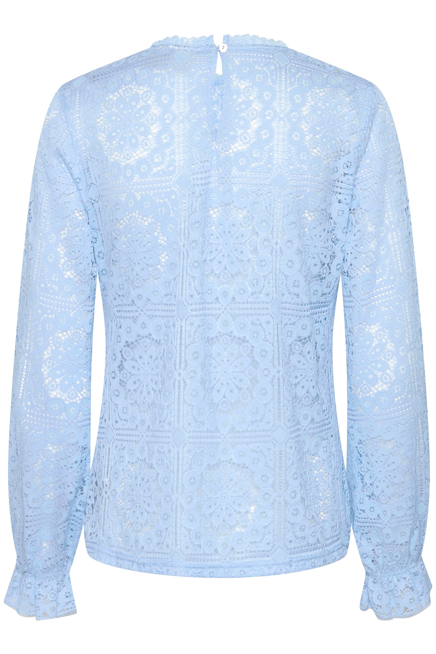 CRTiley Lace Blouse PLACID BLUE