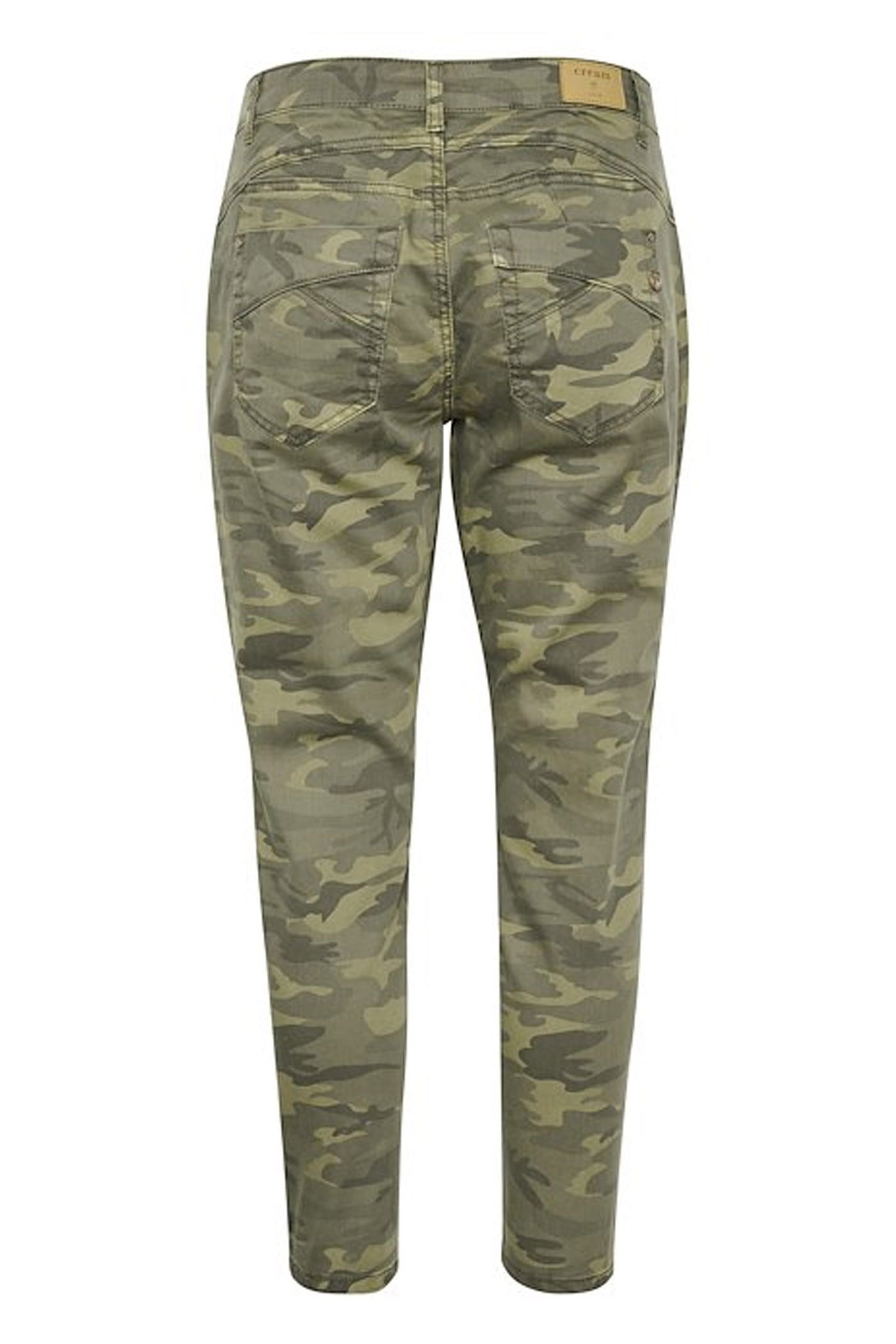 CRPenora Twill 7/8 Pant Sea Green Printed Camouflage - 10609470