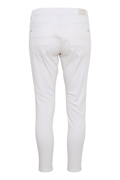 CRHolly Jeans - Baiily Fit 7/8 Snow White - 10610395 Thumbnail