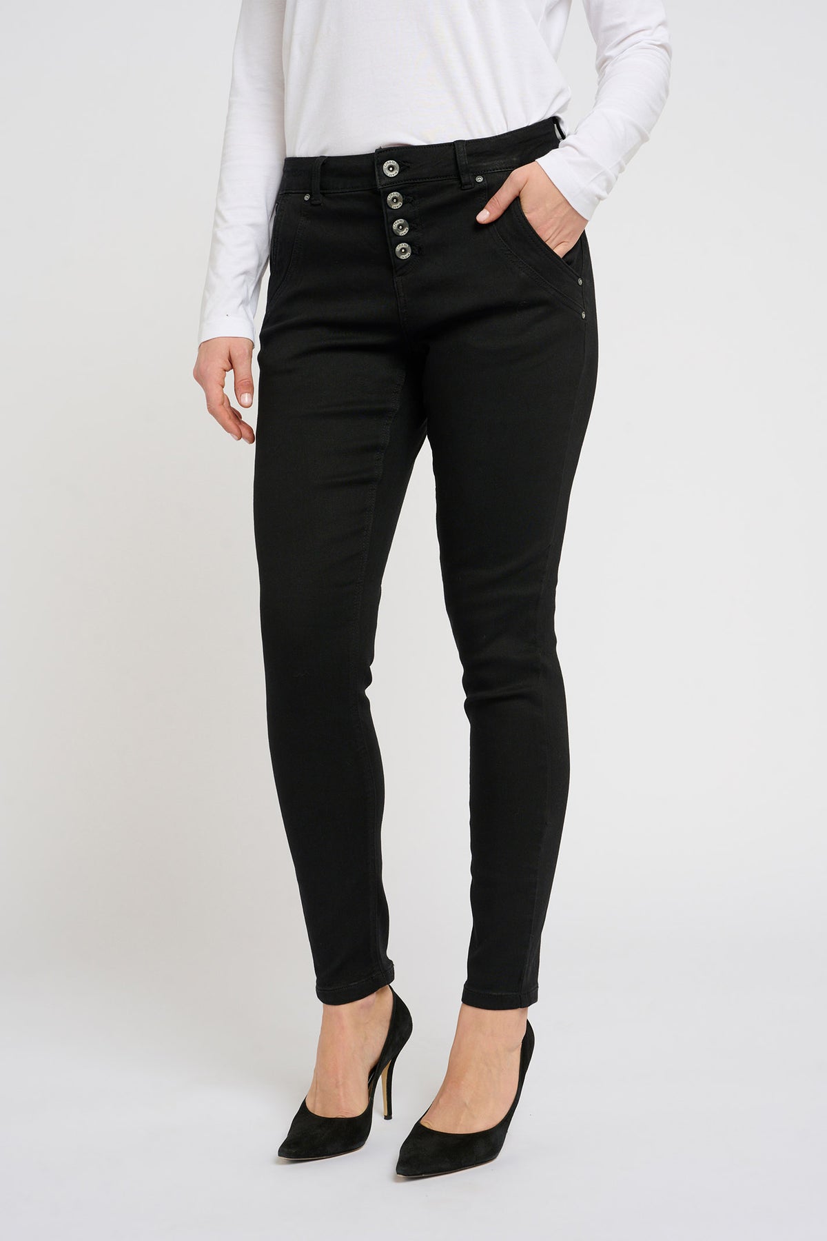 CRSandy Jeans - Baiily Fit Pitch Black Unwashed - 10610602