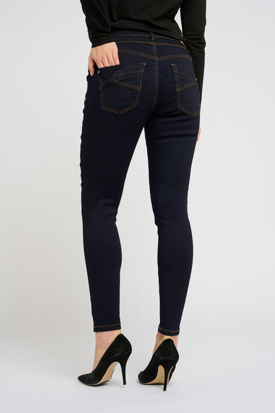 CRSandy Jeans - Baiily Fit Rinse Dark Blue Denim - 10610602 Thumbnail