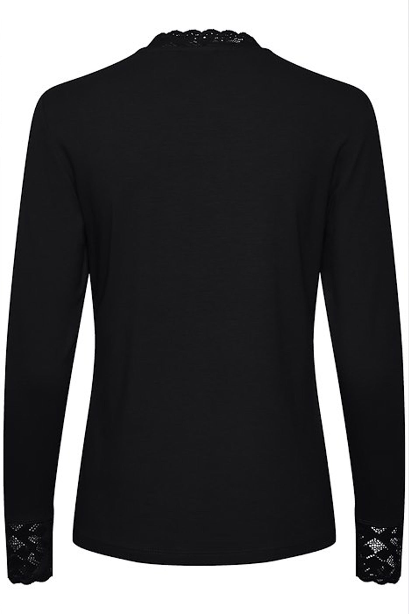 CRTrulla Jersey Blouse Pitch Black - 10610672