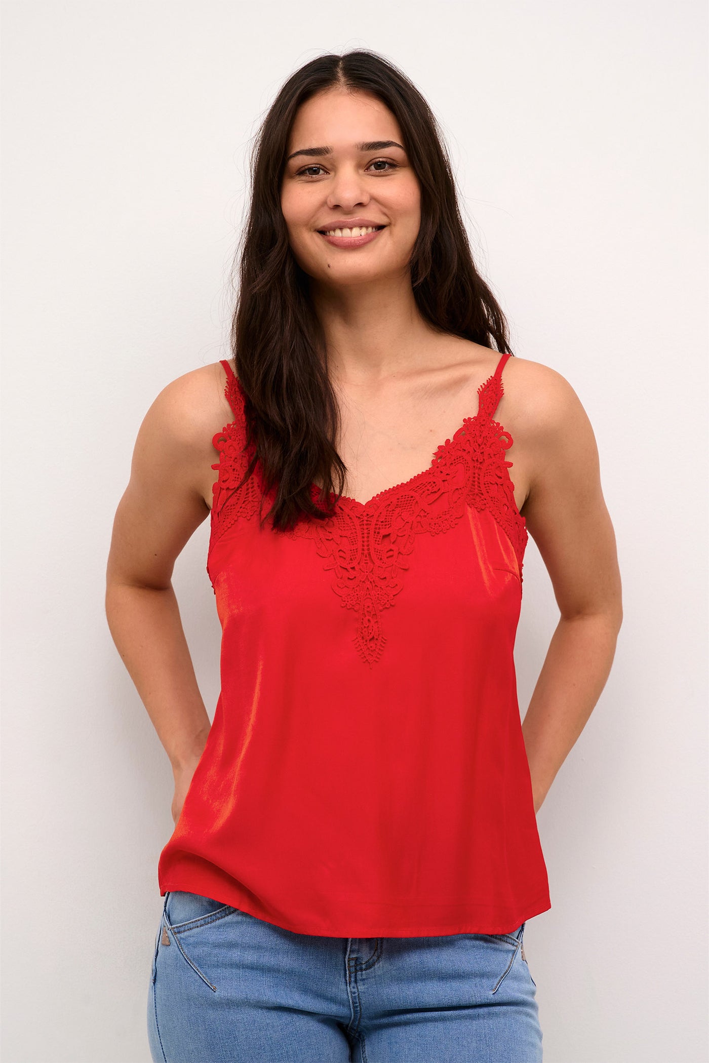 CRAnna Top Red Velvet