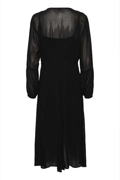 CRChery Dress - Zally Fit Pitch Black Thumbnail