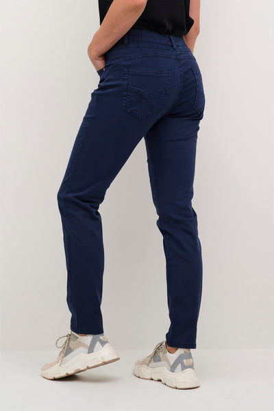 CRAnn Twill Pant - Coco Fit Dress Blues Thumbnail