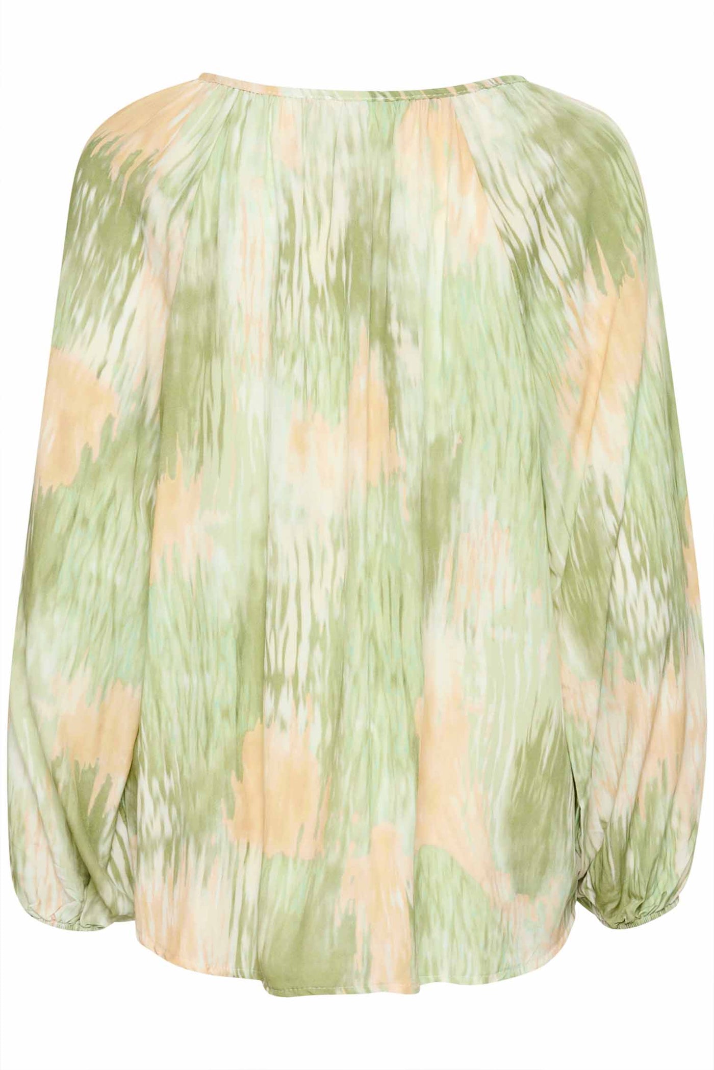 CRCassia Blouse Green Watercolor - 10613119
