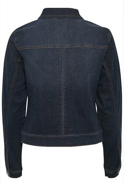 Lisa Denim Jacket Denim blue - 10650245 Thumbnail