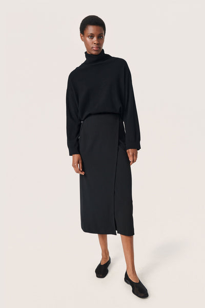 SLBea Skirt Black - 30407315 Thumbnail