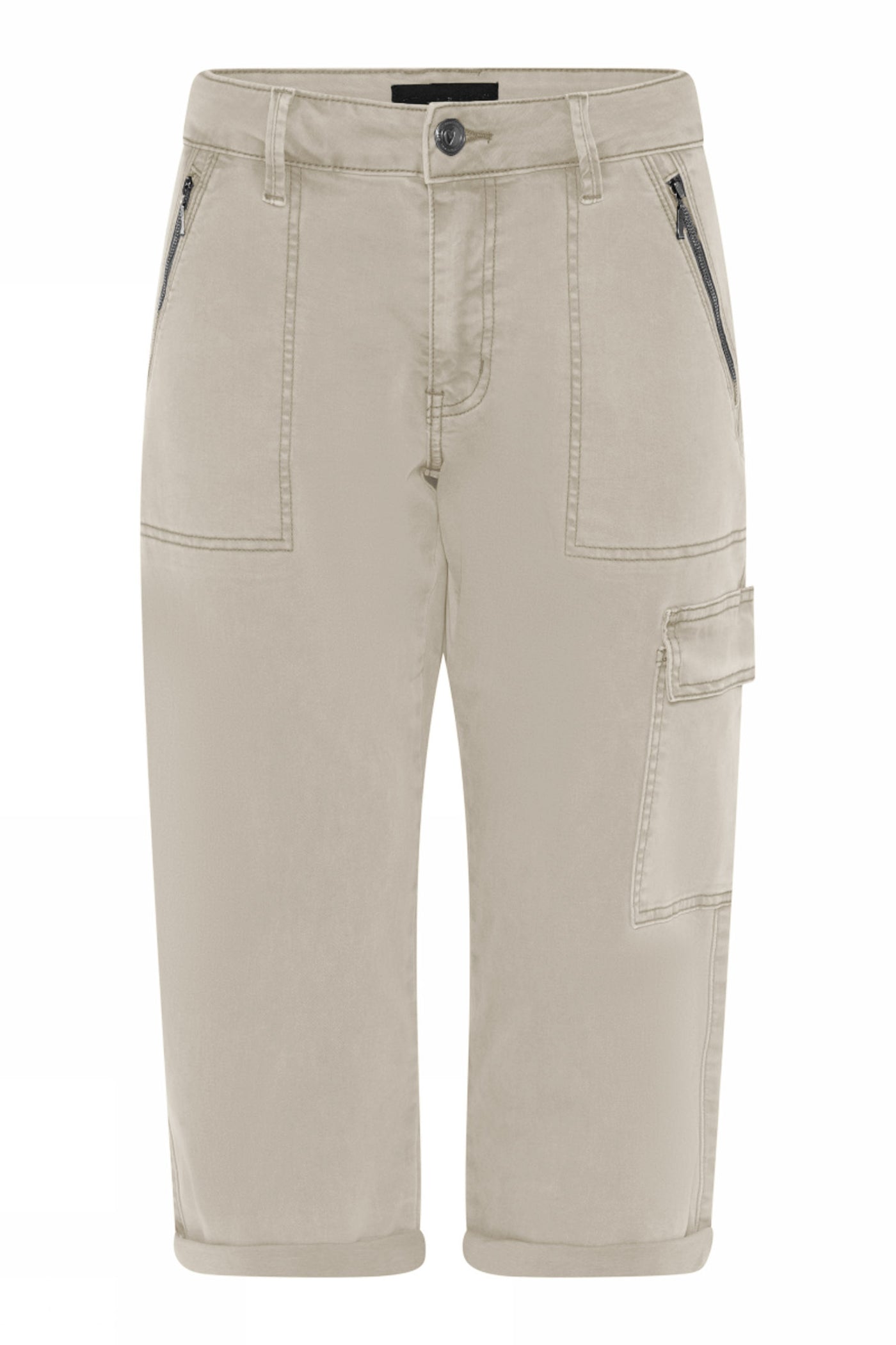Capri w leg pocket OFF WHITE - 6103/448