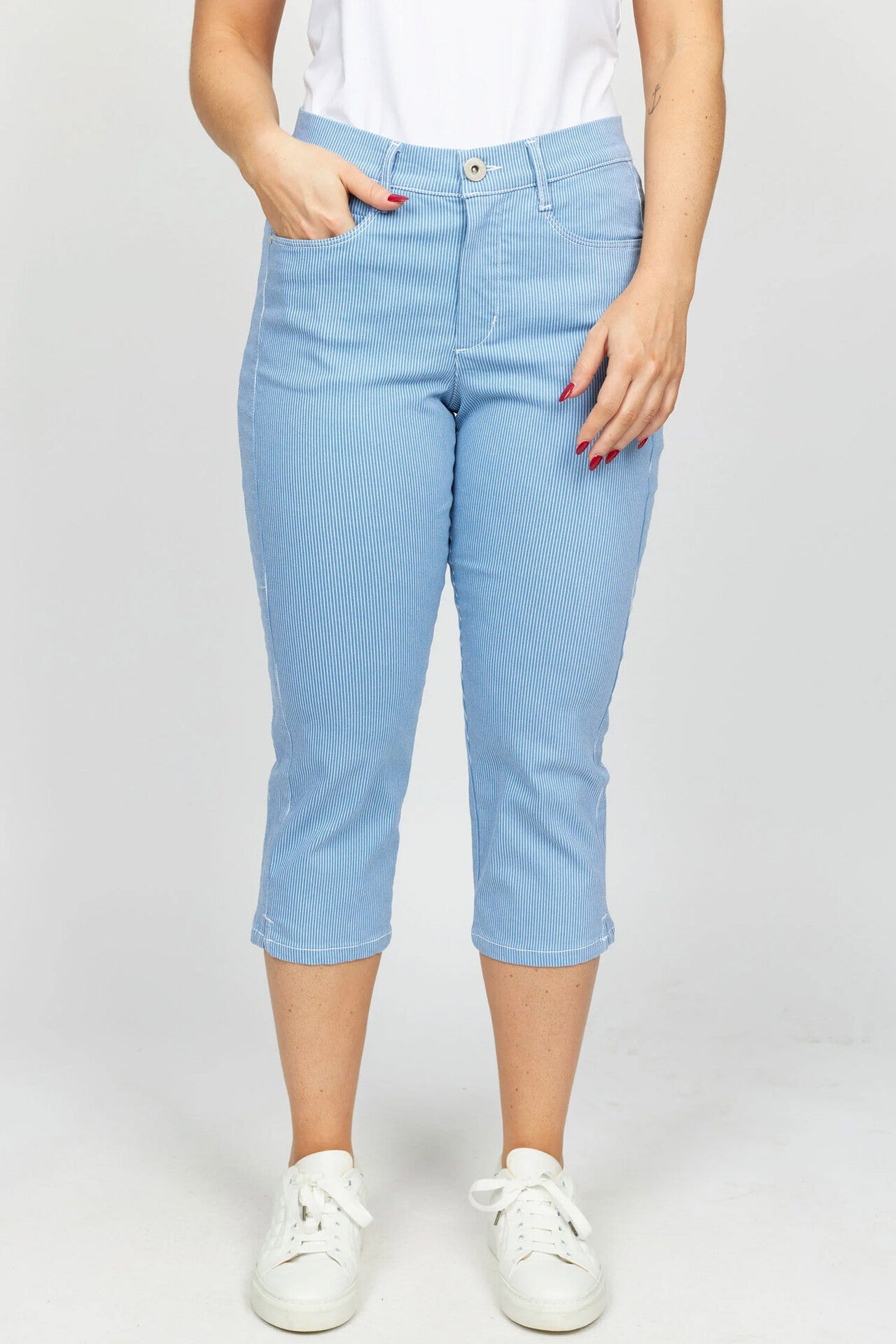 BINA.HS24 Blue Stripe - BINA.HS24 – BUSTEDWOMAN