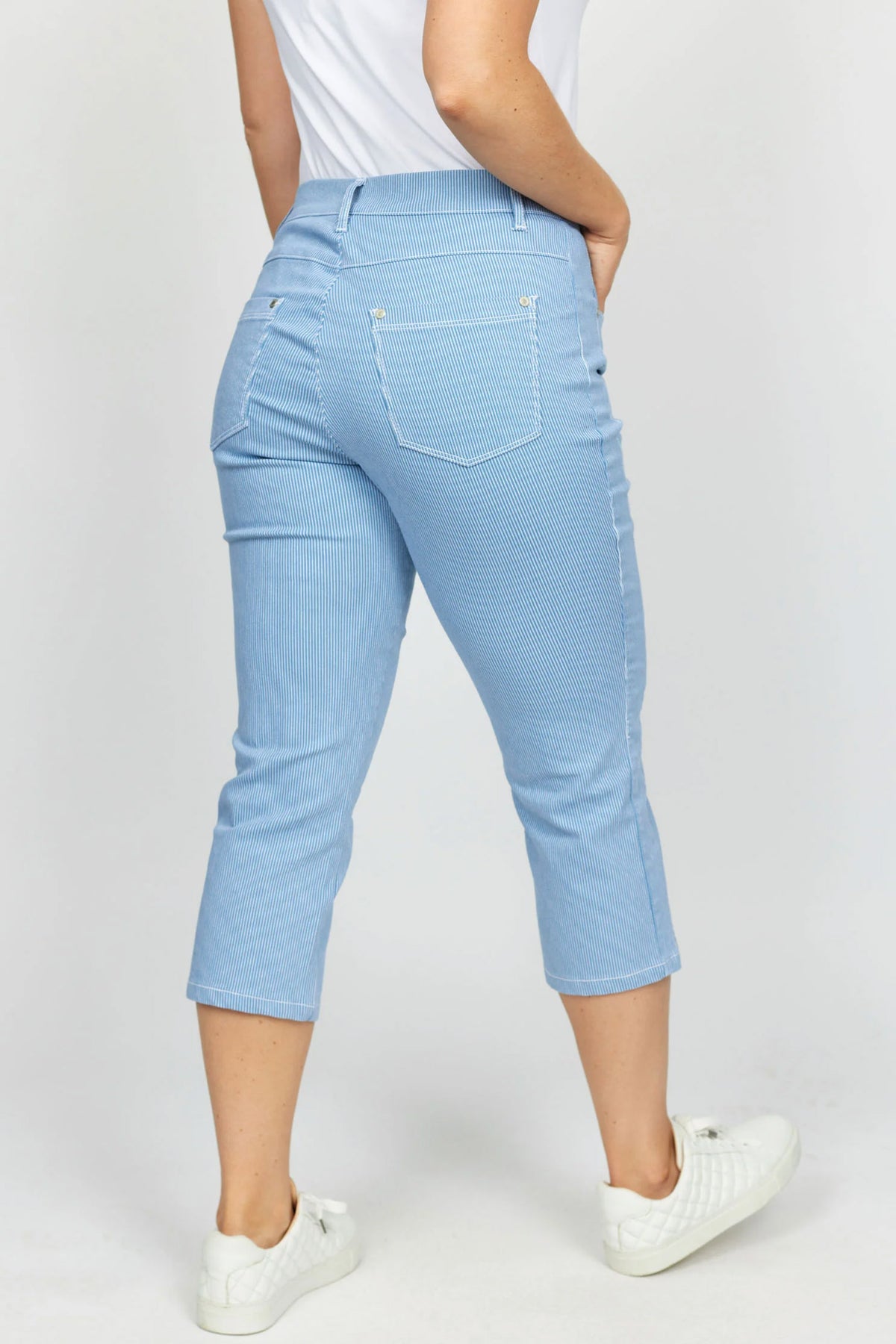 BINA.HS24 Blue Stripe - BINA.HS24 – BUSTEDWOMAN