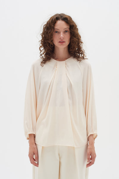NixieIW Blouse Whisper White - 30108676 Thumbnail