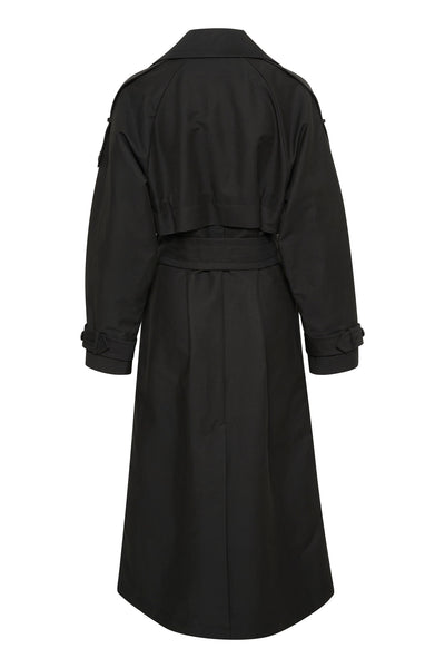 ToiniIW Trenchcoat Black - 30109027 Thumbnail