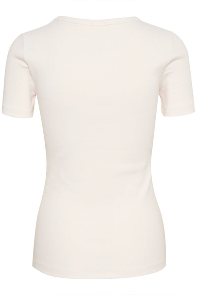 LolahIW Base Tee Whisper White - 30109346 Thumbnail