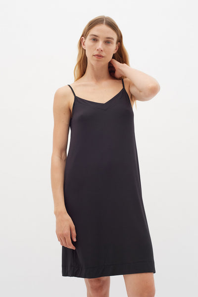 LilIW Base Slip Dress Black - 30109347 Thumbnail