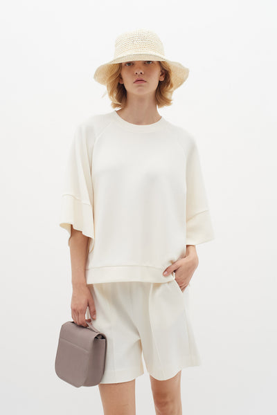 EsterIW Tshirt Whisper White - 30109367 Thumbnail