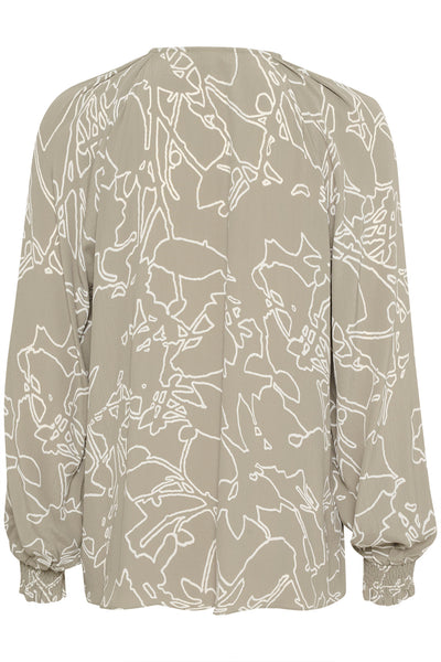 BaitiIW Blouse Pinetree Silhuette Lines - 30109420 Thumbnail