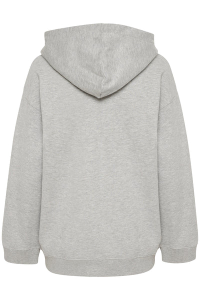 Lane IW Base Hoodie Light Grey Melange - 30109548 Thumbnail