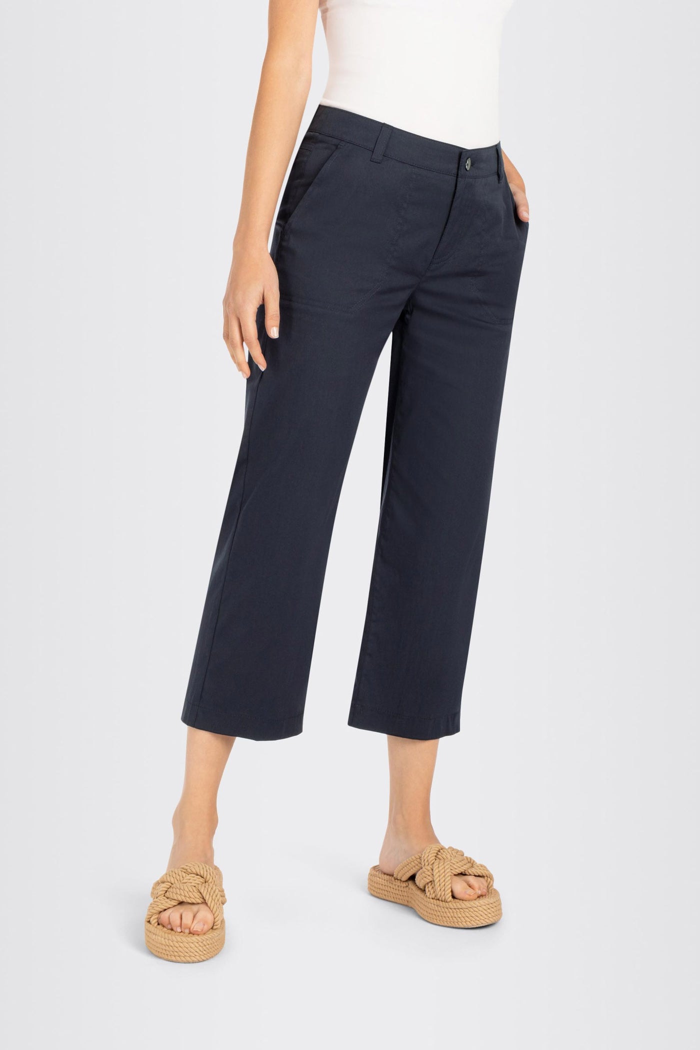 Nora Cropped 198-dark blue - 4617/00 0400