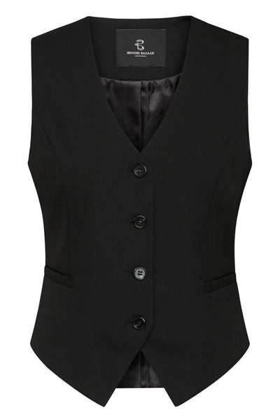 RubySusBBBielle waistcoat Black - BBW4062 Thumbnail