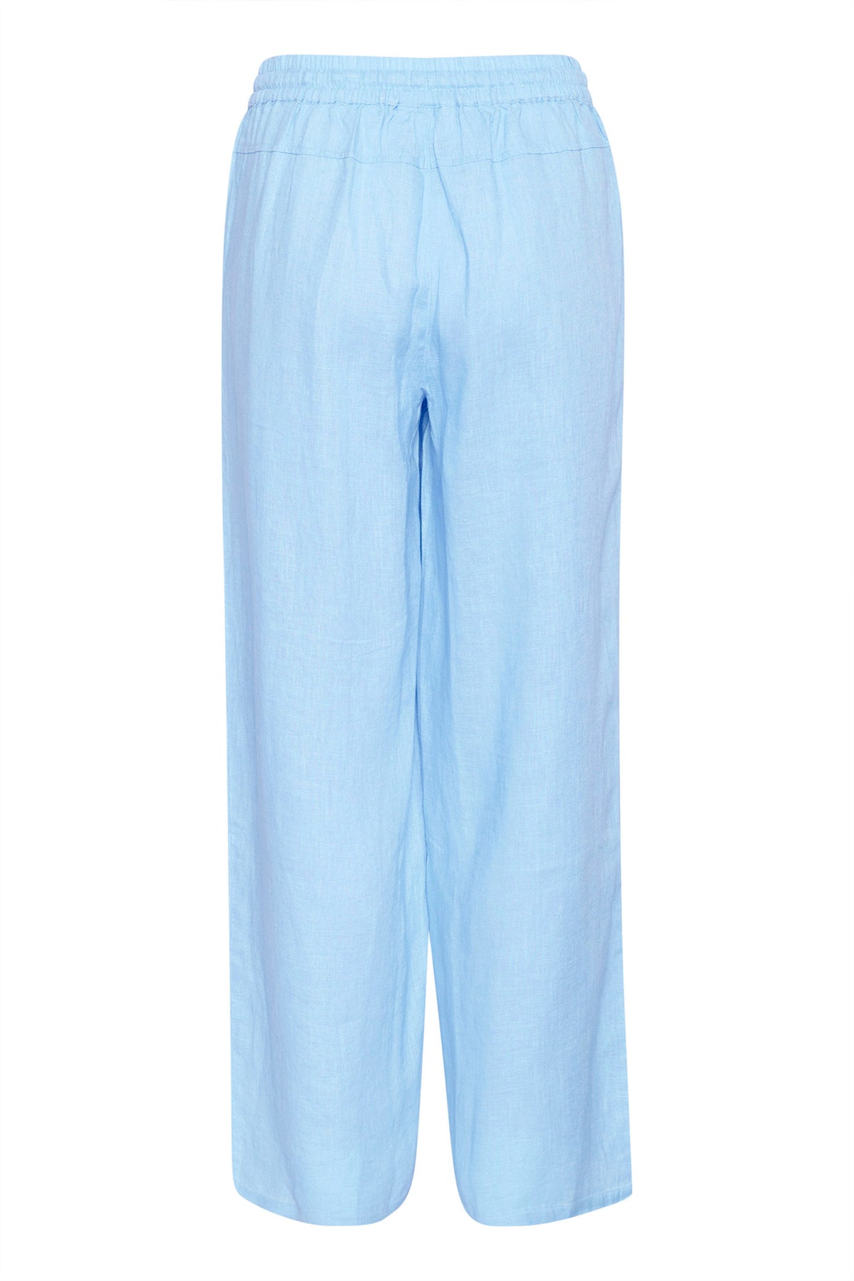 CRBellis Linen Pant Placid Blue Melange - 10611574