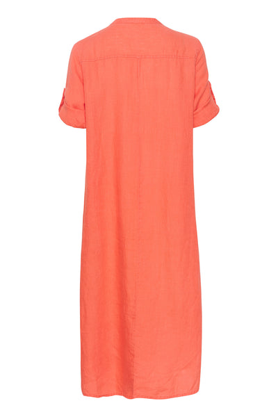 CRBellis Caftan Dress Hot Coral - 10611577 Thumbnail