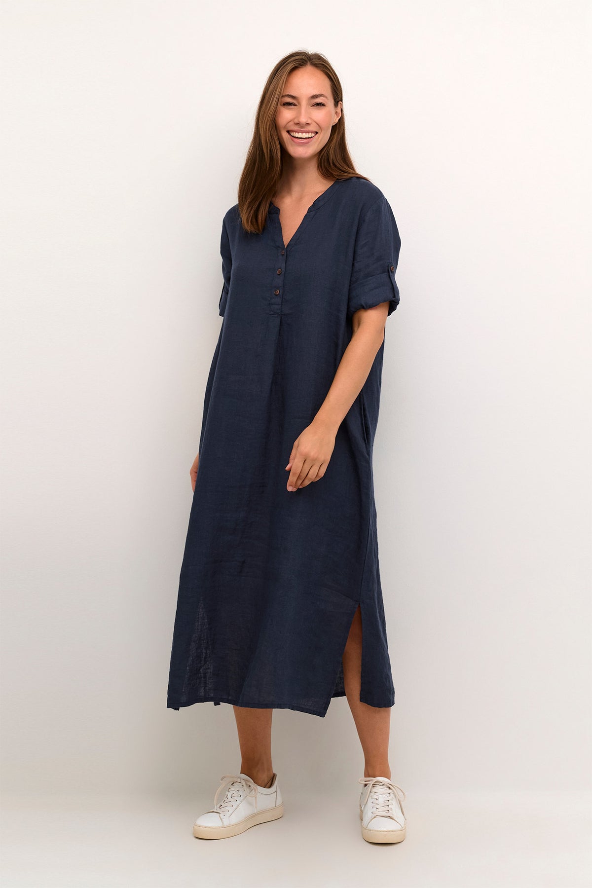 CRBellis Caftan Dress Dress Blues - 10611577