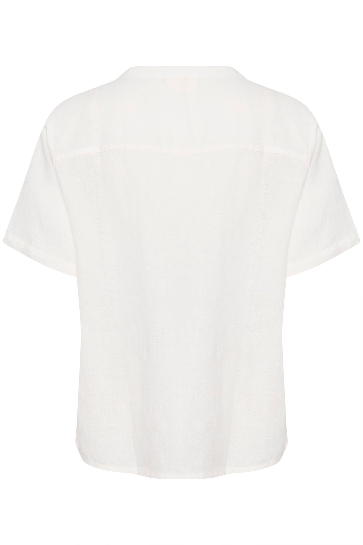 CRBellis Linen Shirt Snow White - 10611578