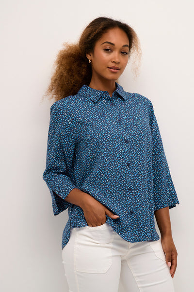 CRTiah shirt Animal skin blue - 10612395 Thumbnail