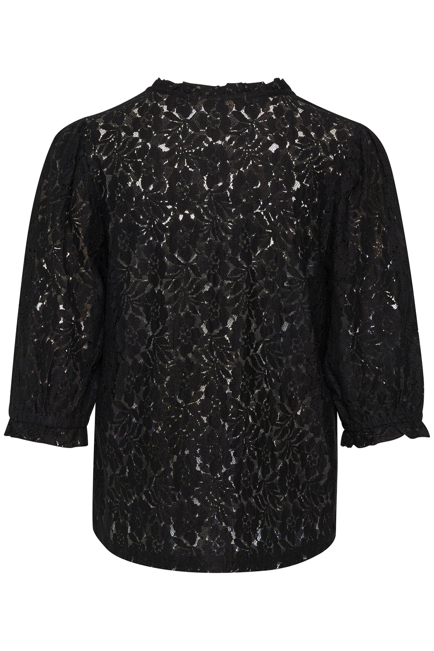 CRKaspis Lace Blouse Pitch Black - 10612448
