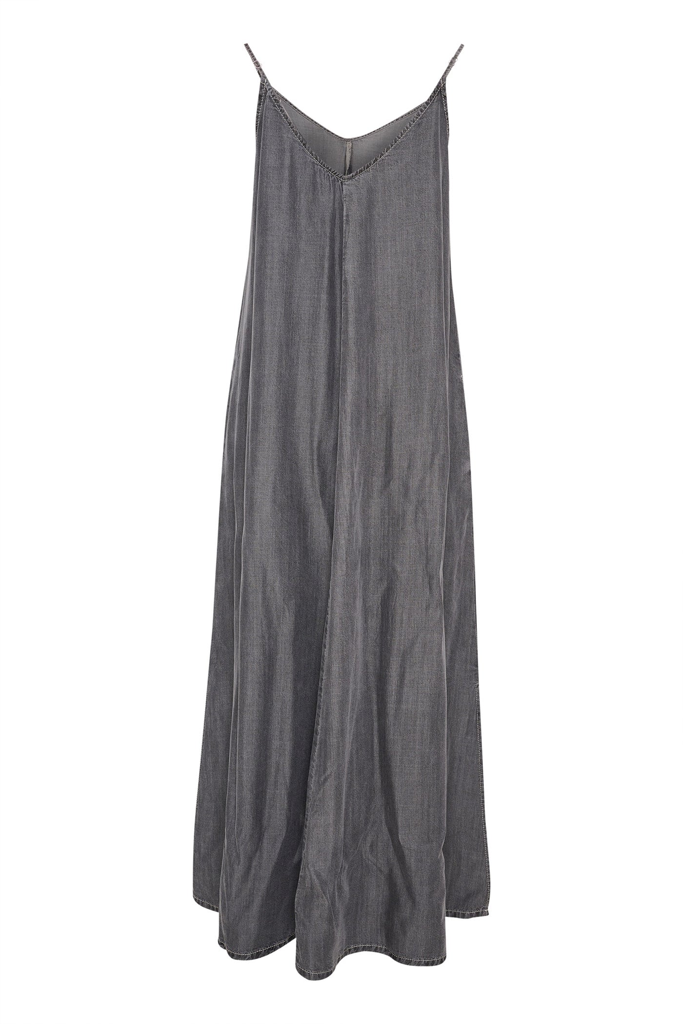 NellyMW Strap Dress Medium Grey Wash