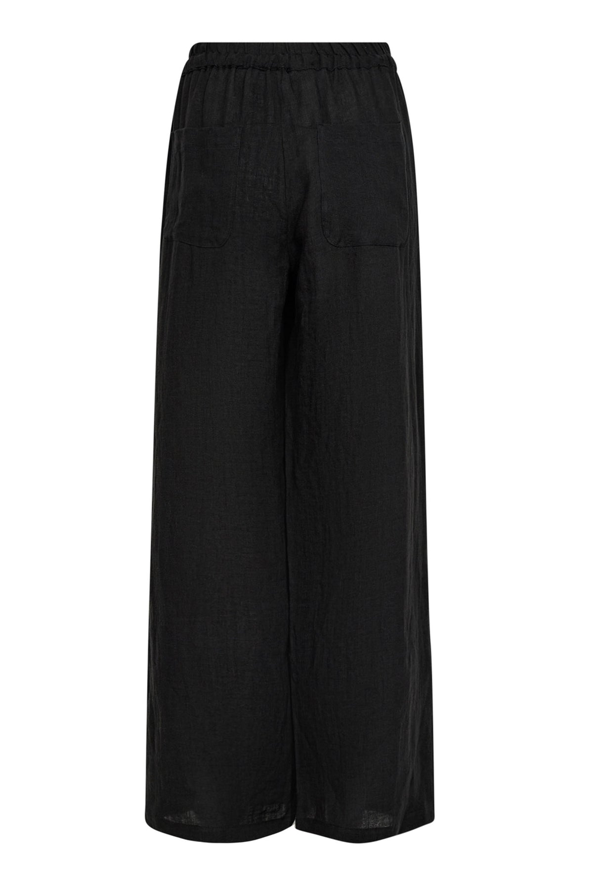 LoiseCC Linen Long Pant 96-Black