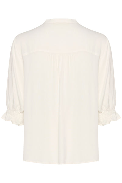 CRVenea Short Sleeve Blouse Snow White - 10613308 Thumbnail