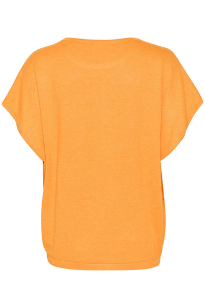 MilaSZ R-N SS Pullover Apricot Melange - 30513284 Thumbnail