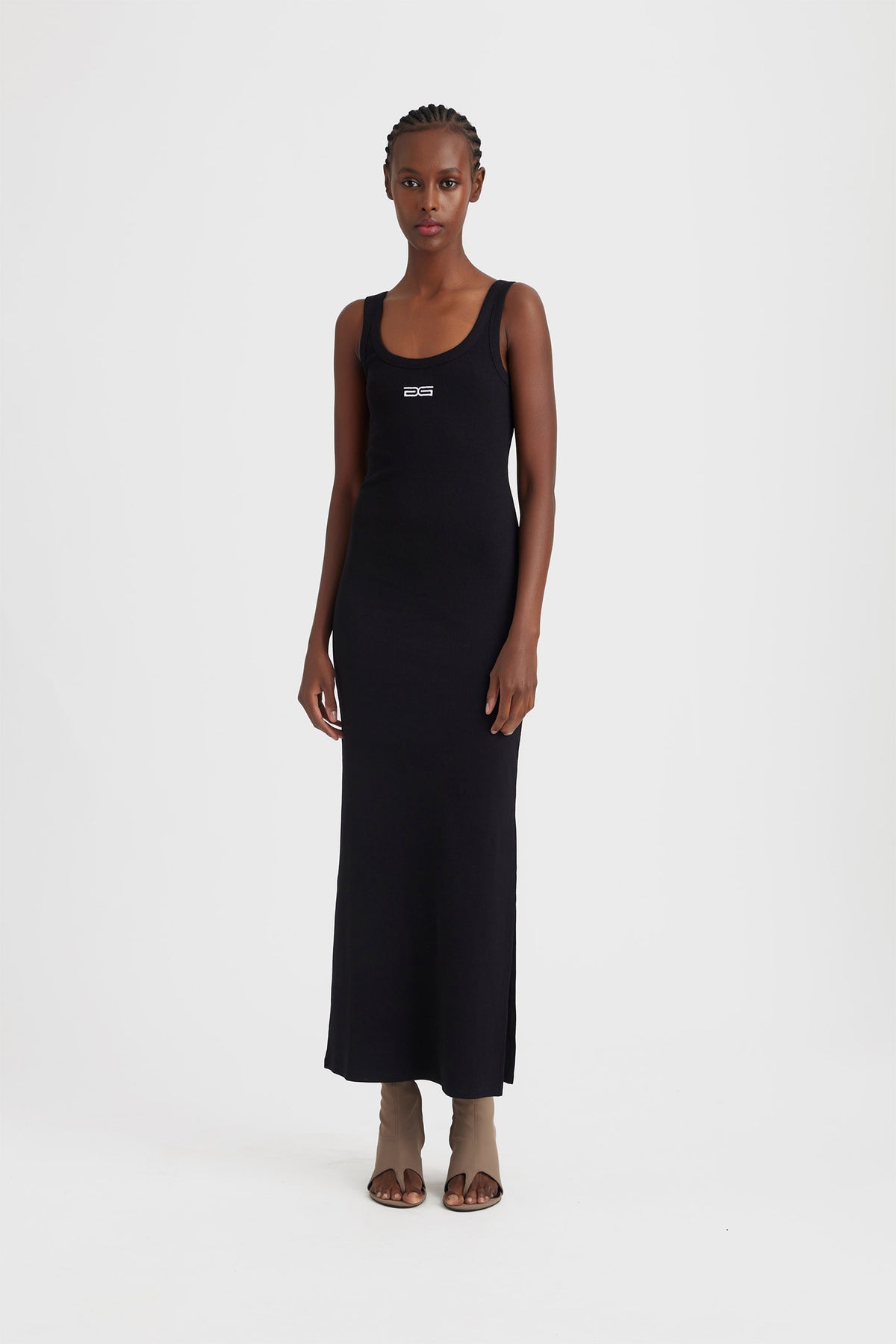 DrewGZ sl logo dress Black - 10909158