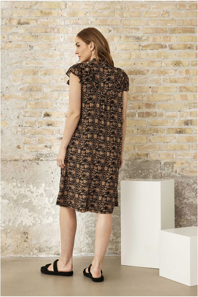 Riana dress SORT - 16153 Thumbnail