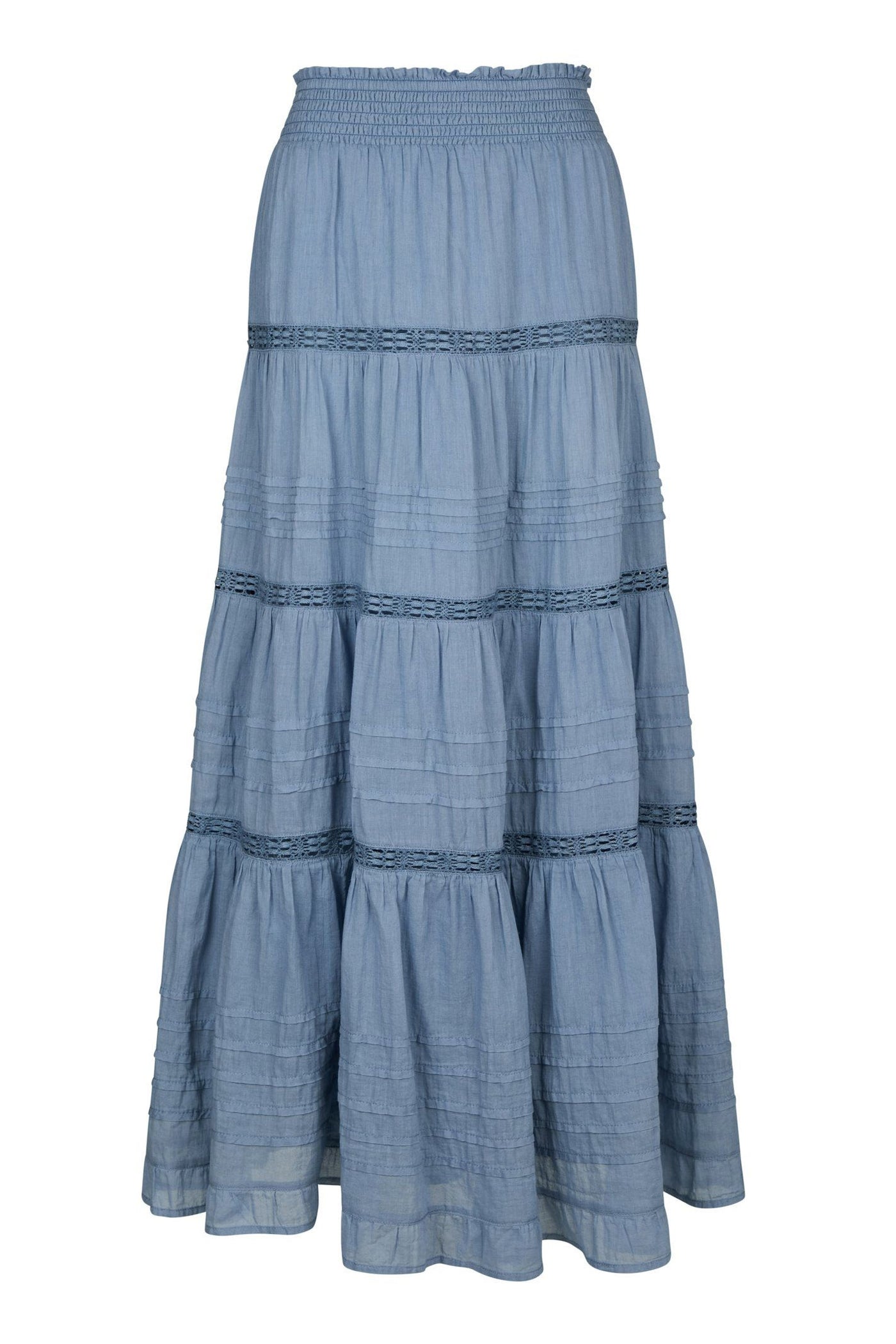 Felicia S Voile Smoke Blue