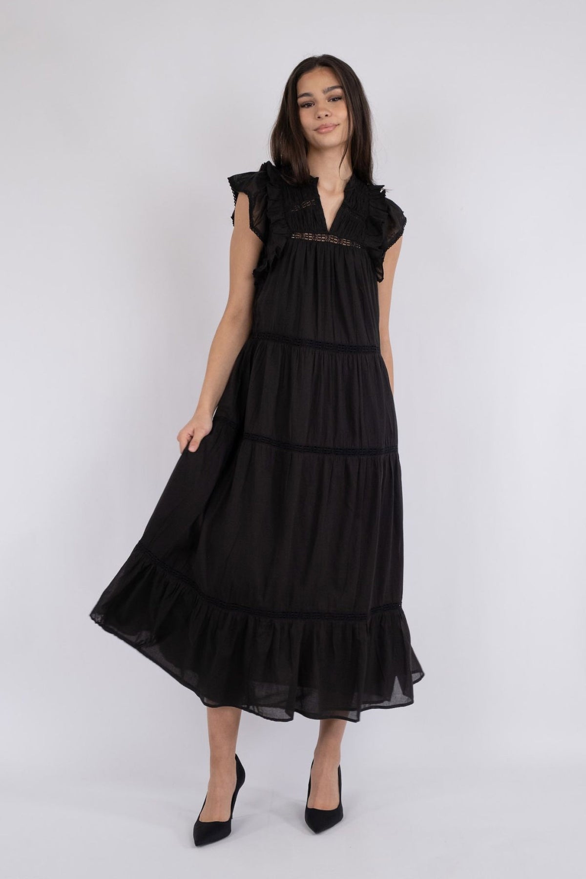 Ankita Voile Black - 162046
