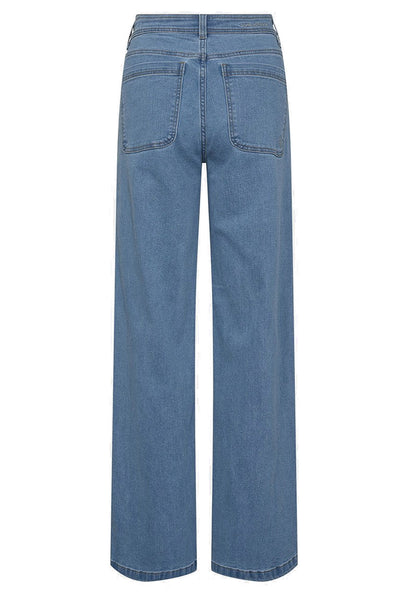 SNOS430 BUKSER Light Blue Denim - SNOS430 Thumbnail