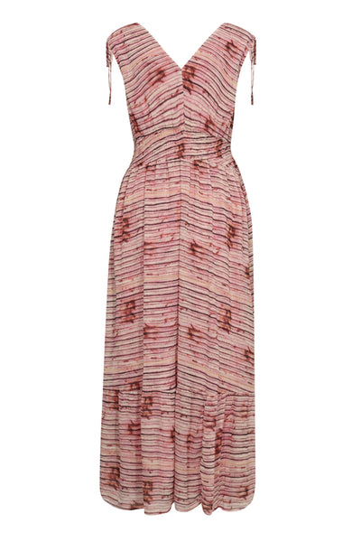 TieCC Line Mazza Dress 4713-Bubblegum - 36346 Thumbnail