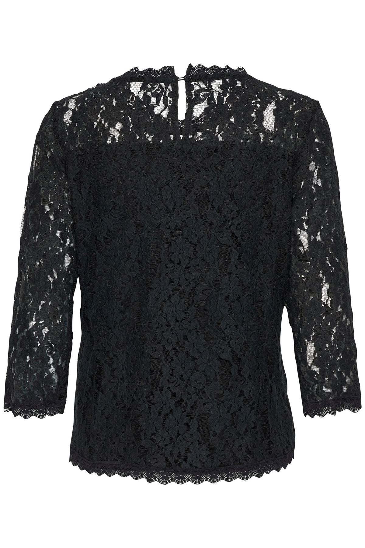 CRKit 3/4 Sleeve Blouse Pitch Black - 10613238