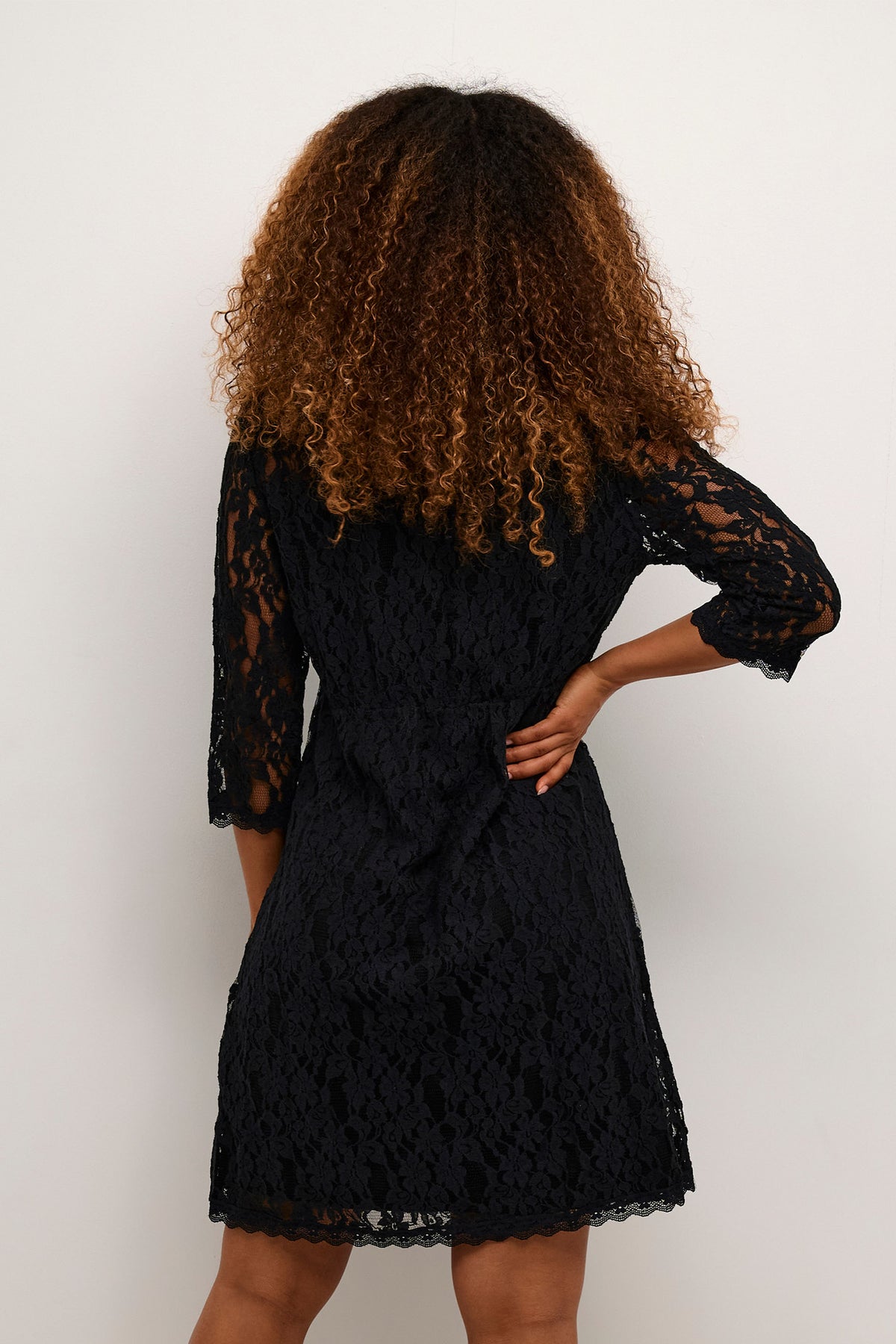 CRKit 3/4 Sleeve Dress Pitch Black - 10613239