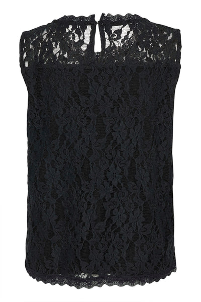CRKit Lace Top Pitch Black - 10613240 Thumbnail