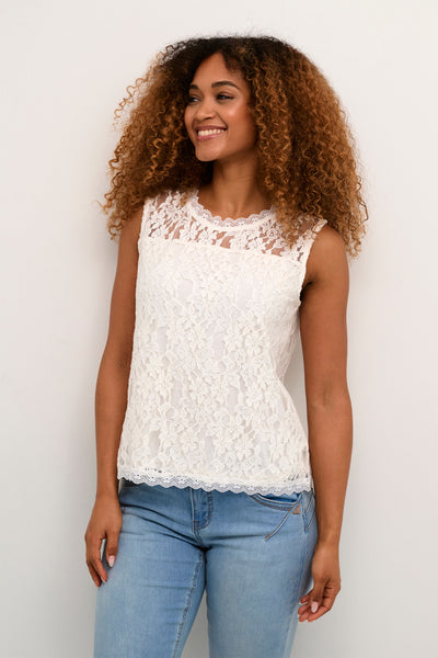 CRKit Lace Top Snow White - 10613240 Thumbnail