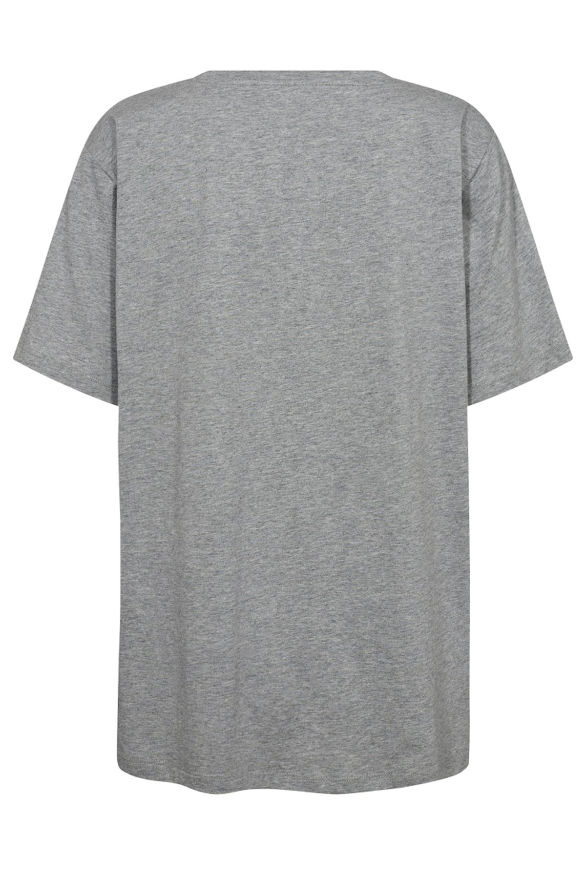 EmbossedCC Oversize Coco Tee 57-Grey Melan - 33091