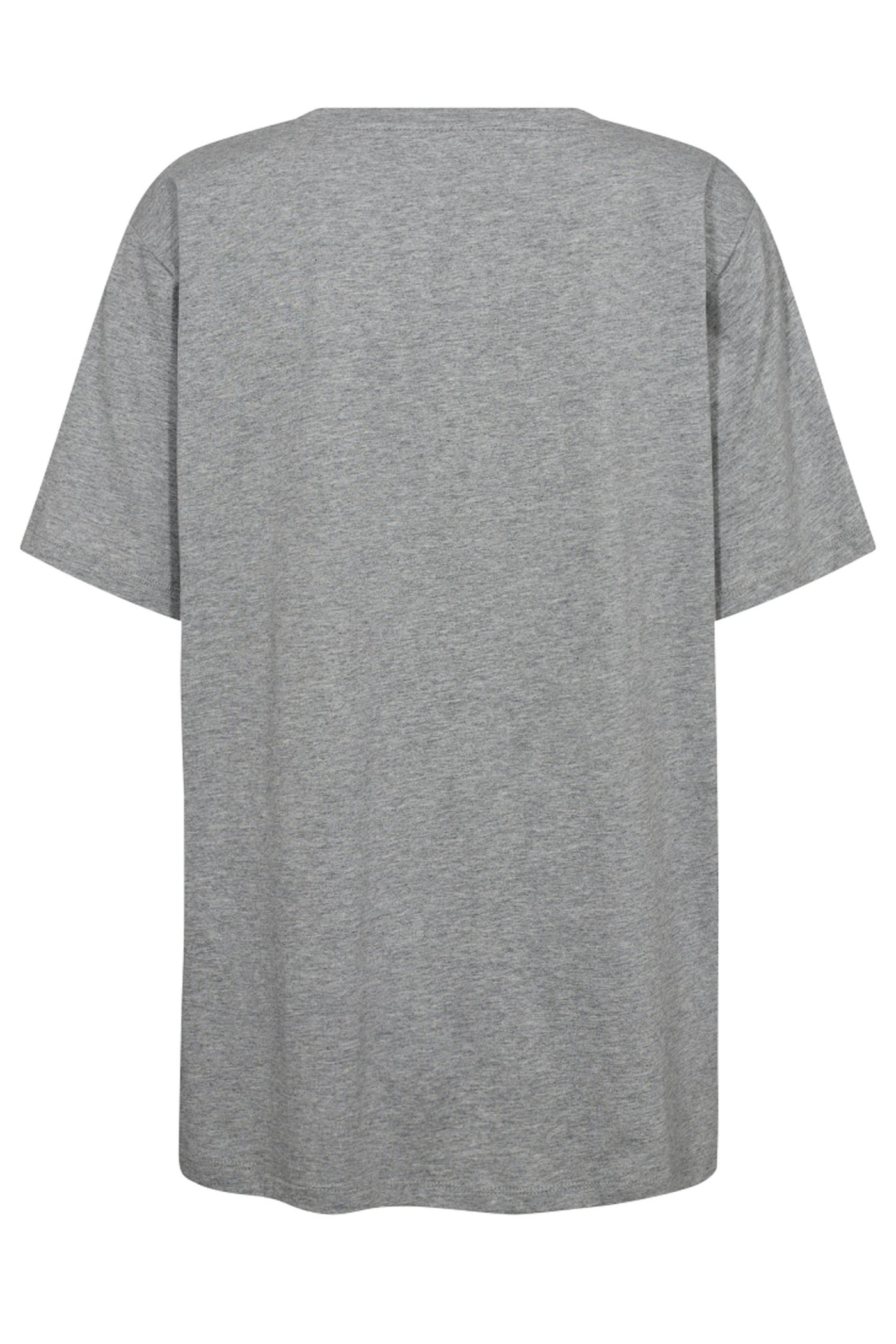 EmbossedCC Oversize Coco Tee 57-Grey Melan - 33091