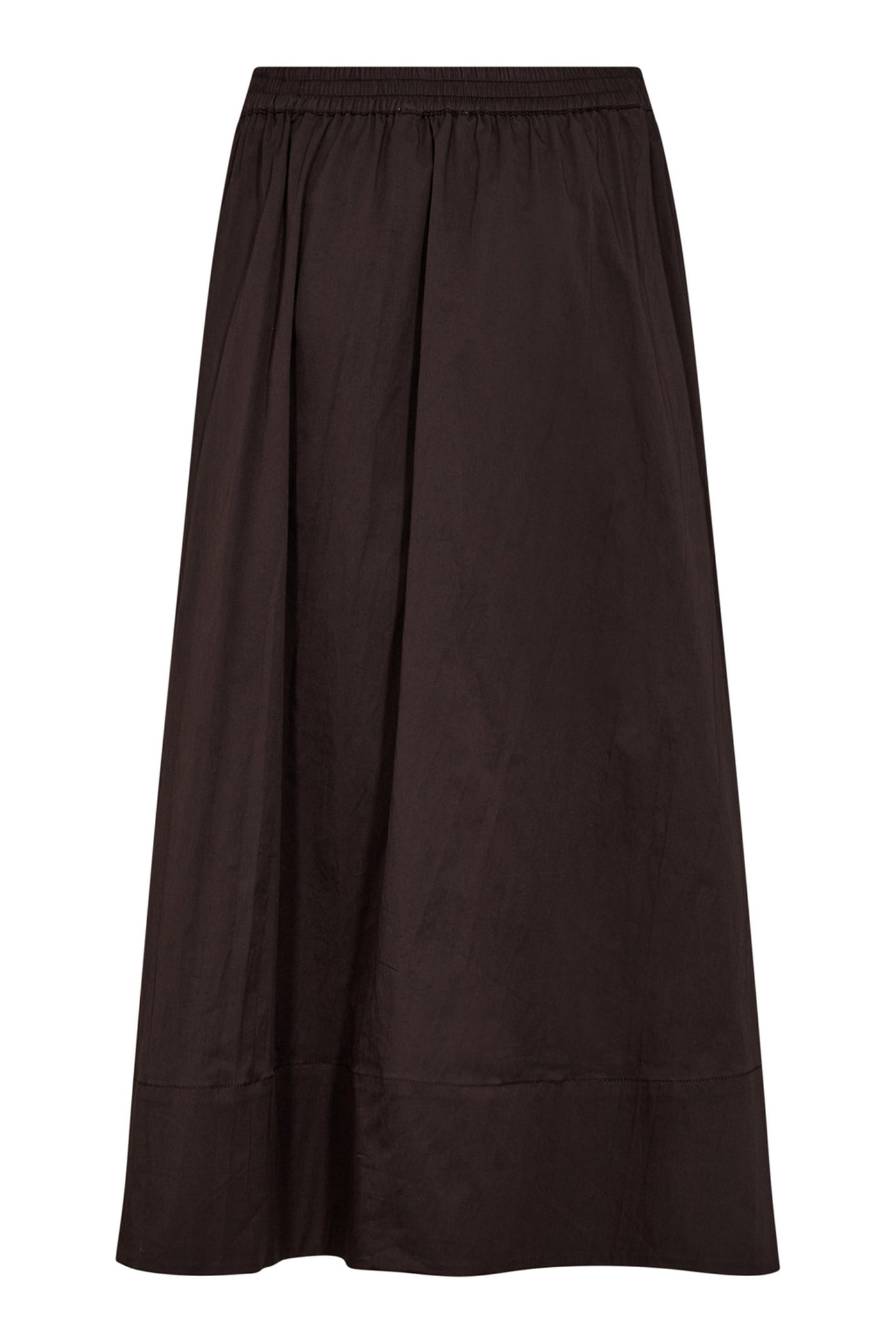 CottonCC Crisp Midi Skirt 83-Mocca - 34151