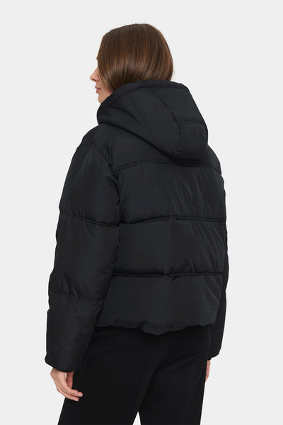 FeySZ Short Puffer Jacket Black - 30513440 Thumbnail