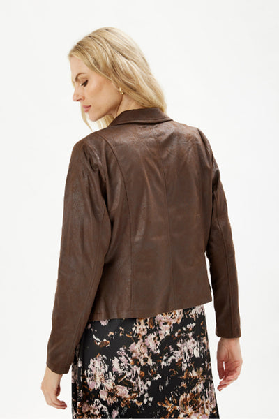 Molly jacket Brown - 16351 Thumbnail